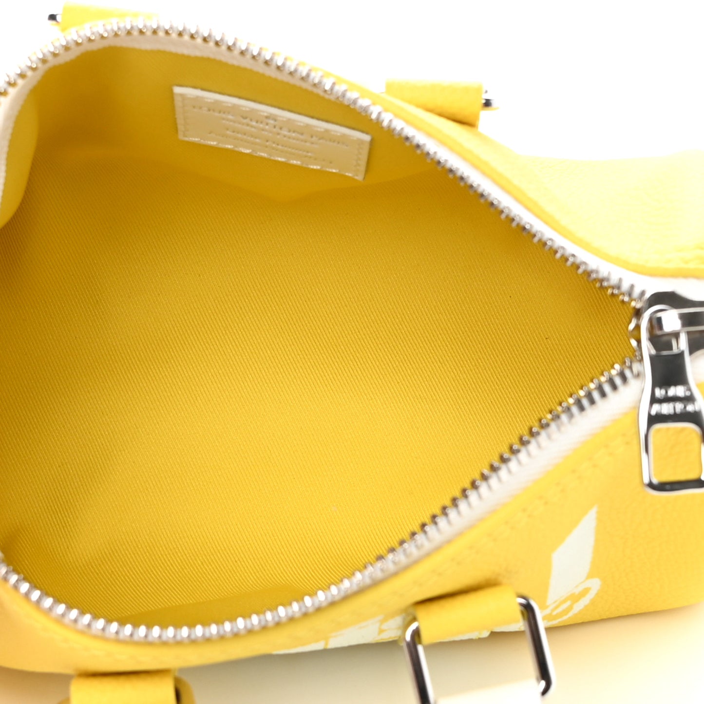 Taurillon Everyday LV Keepall XS Yellow
