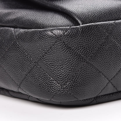 Chanel Caviar Quilted CC Day Camera Case Black 9 of 11