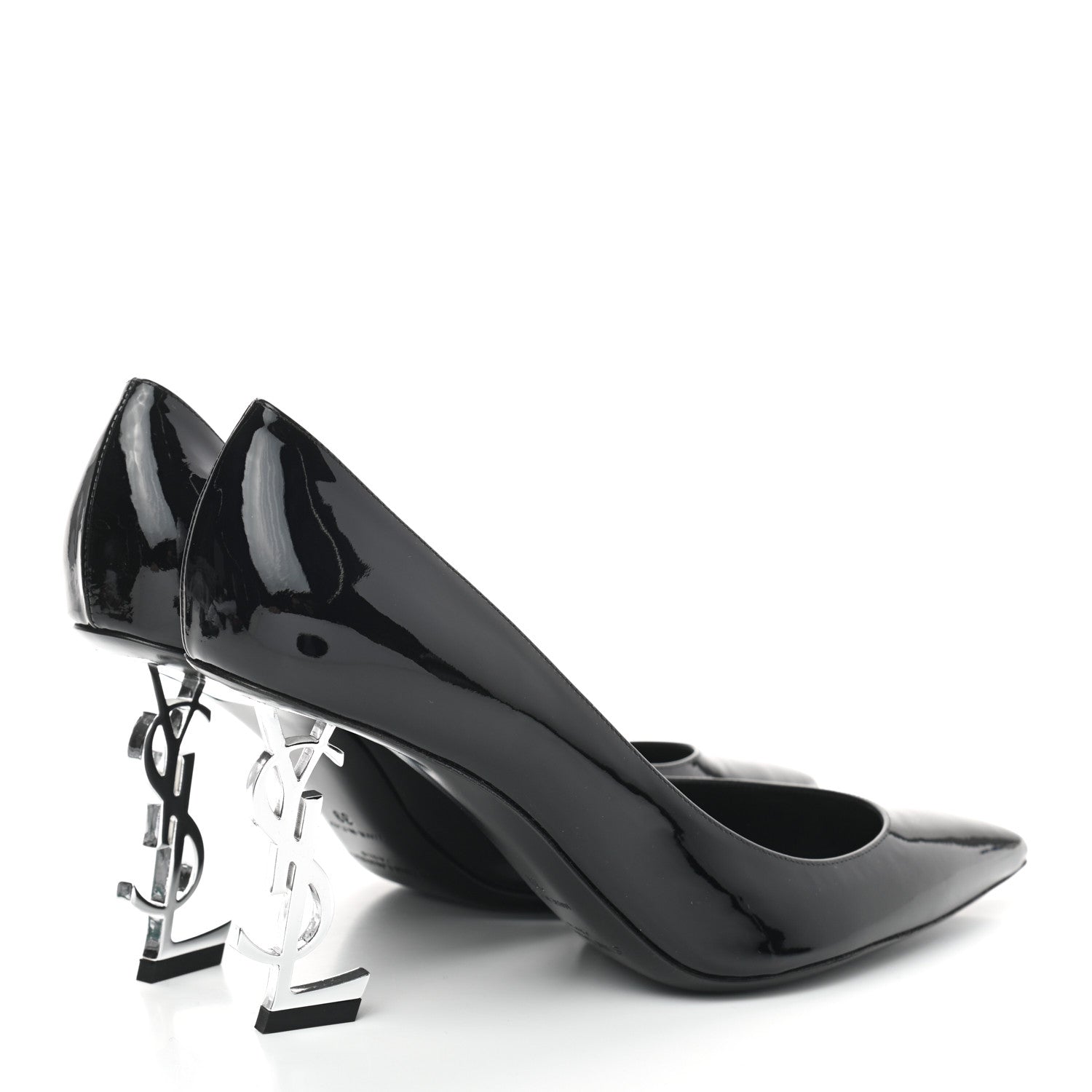 Saint Laurent Patent Opyum 85 Pumps 39 Black 4 of 8