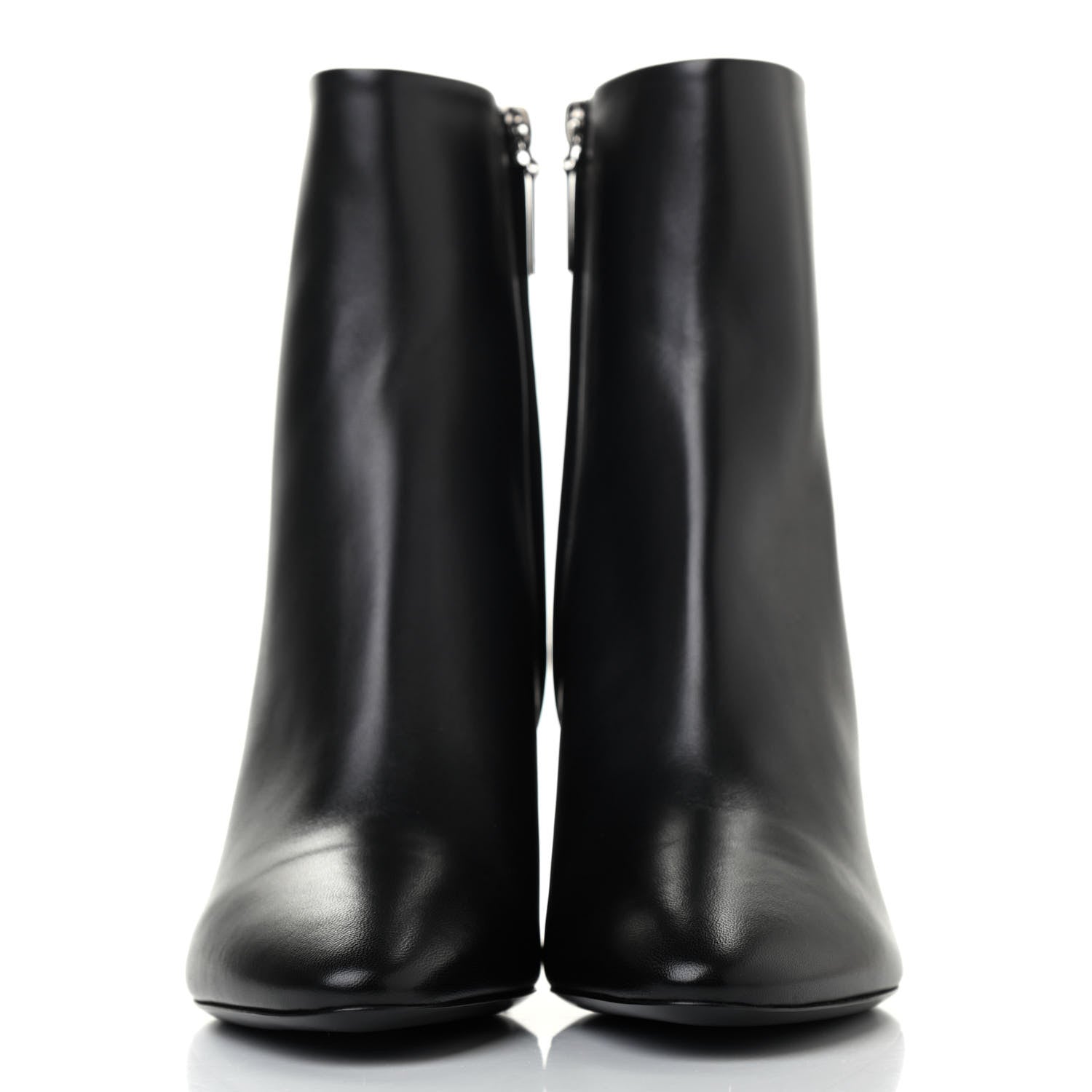 Saint Laurent Nappa Vendome Loulou Ankle Zip Boot 38.5 Black 2 of 6