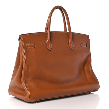 Hermes Togo Birkin 40 Gold 3 of 51