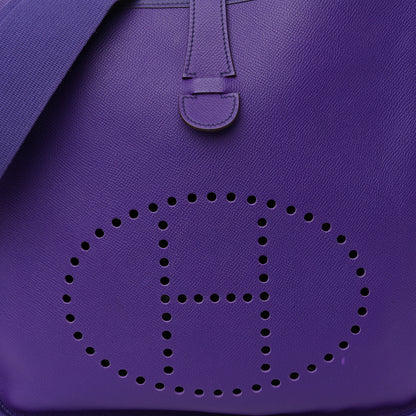 Hermes Epsom Evelyne GM III Iris 8 of 11