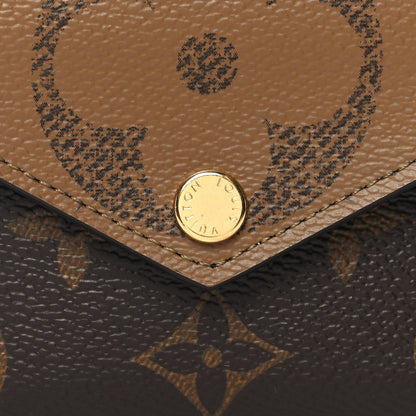 Louis Vuitton Reverse Monogram Giant Zoe Wallet 9 of 10