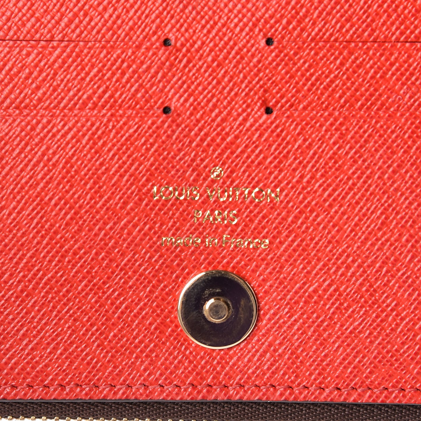Monogram Adele Wallet Coquelicot