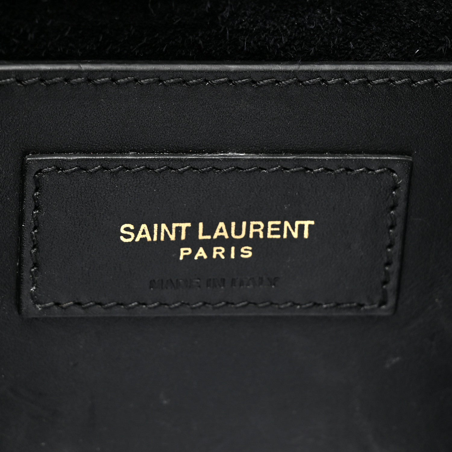 Saint Laurent Smooth Calfskin Medium Classic Monogram Kate Tassel Satchel Black 6 of 14