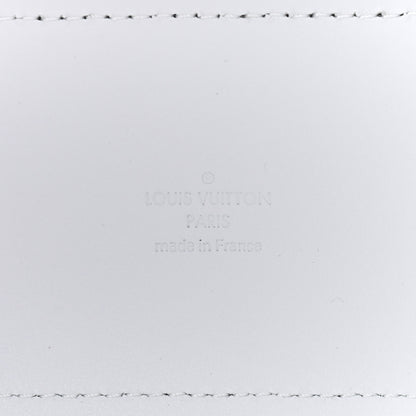 Louis Vuitton Calfskin PVC Epi Plage Soft Trunk Optic White 8 of 8
