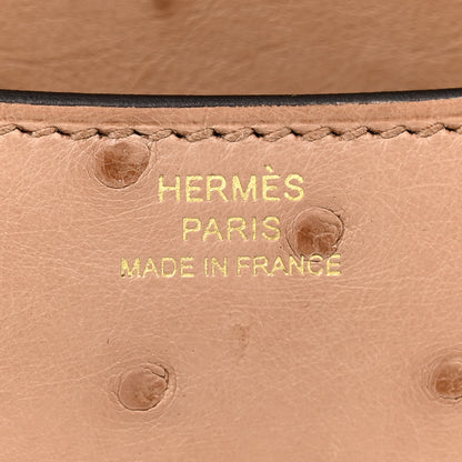 Hermes Ostrich Constance 18 Chai 6 of 11