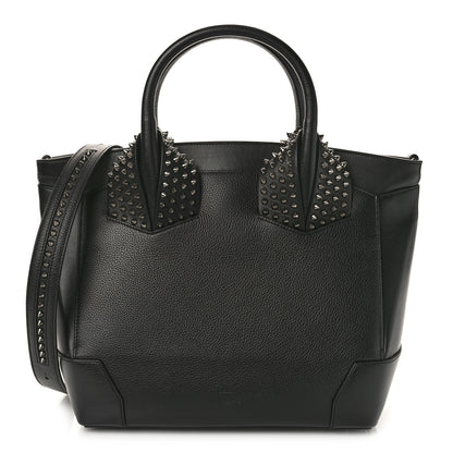 Christian Louboutin Grained Calfskin Spike Large Eloise Tote Black 1 of 9