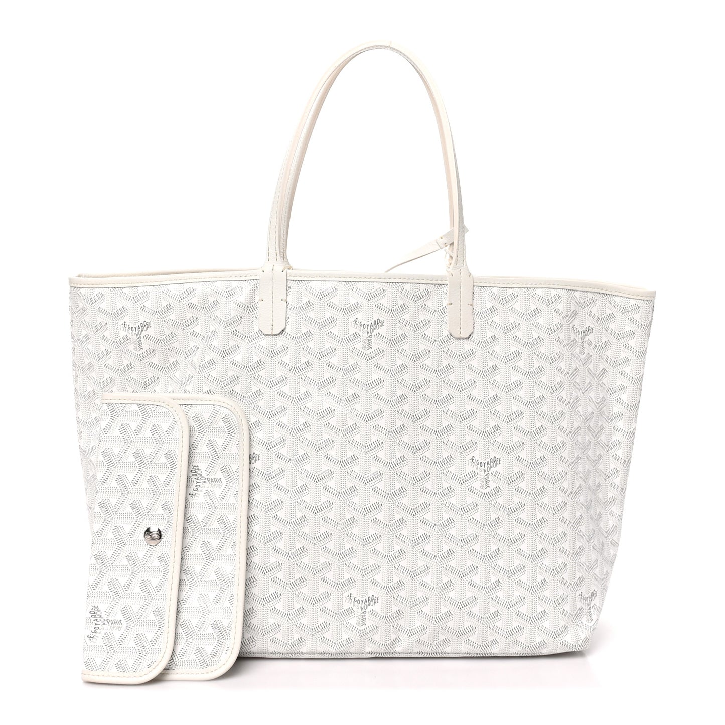 Goyardine Saint Louis PM White
