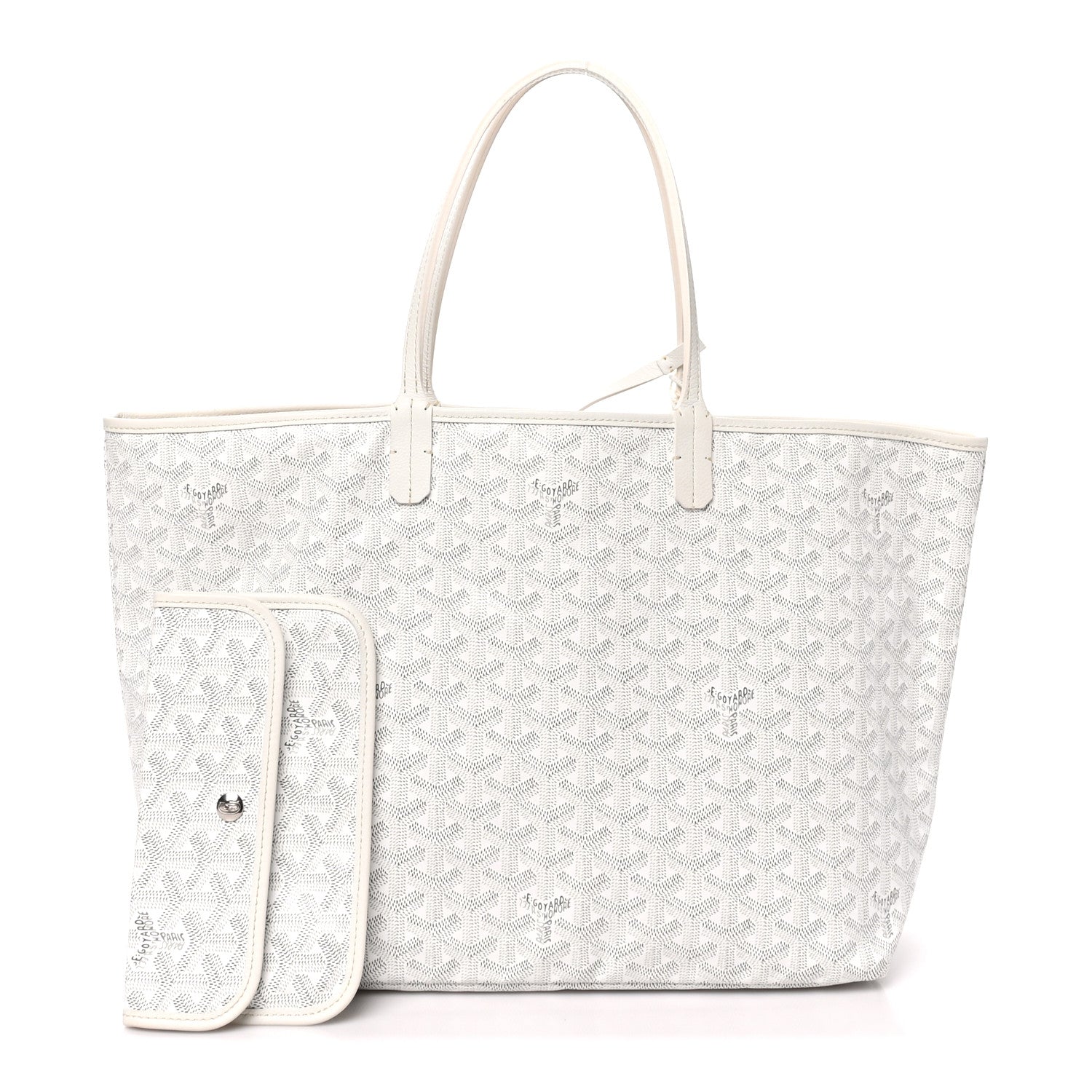 Goyard Goyardine Saint Louis PM White 2 of 9