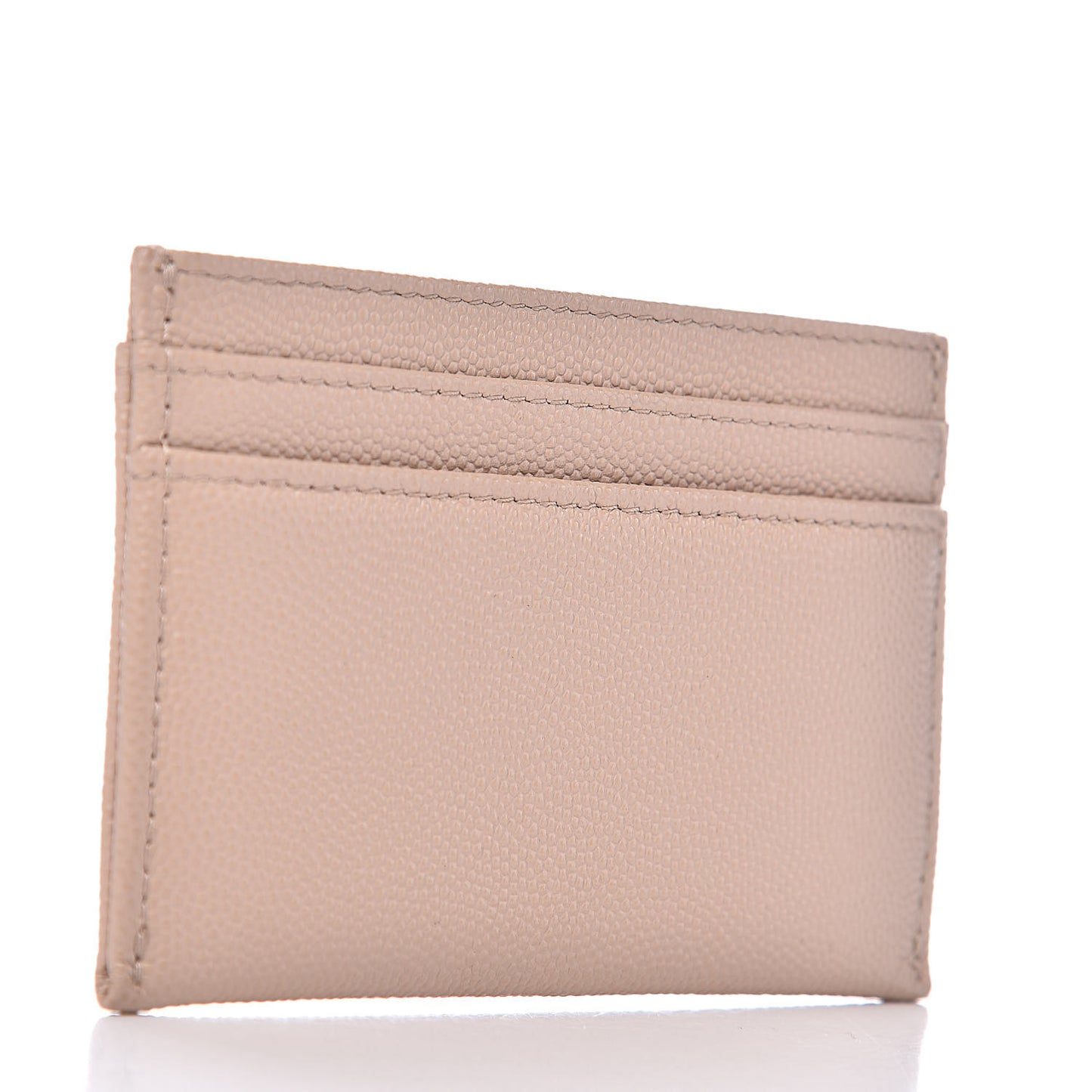 Caviar Timeless CC Card Holder Dark Beige