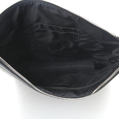 Gucci GG Supreme Monogram Web Messenger Bag Black 5 of 9