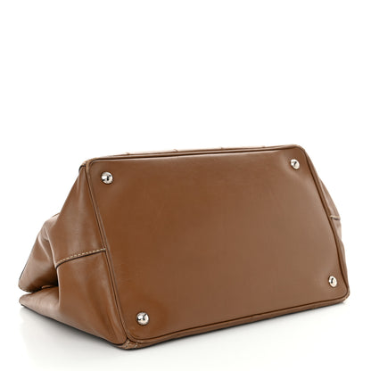 Prada Soft Calfskin Tote Cannella 4 of 20