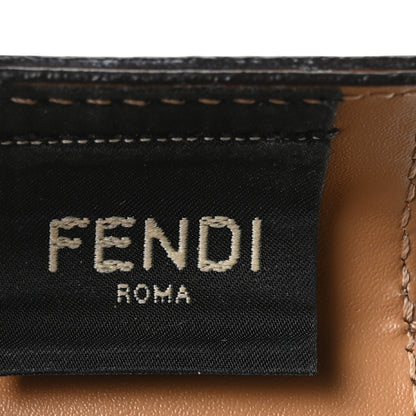 Fendi Recycled Plastic Vitello Liberty Matte Small Fendi Basket White Ice Miele 6 of 11