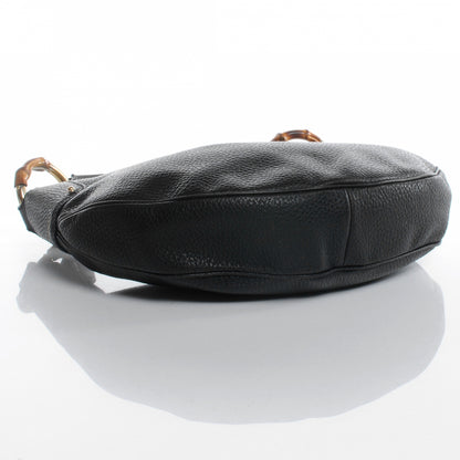 Gucci Monogram Bamboo Ring Hobo Black 5 of 8