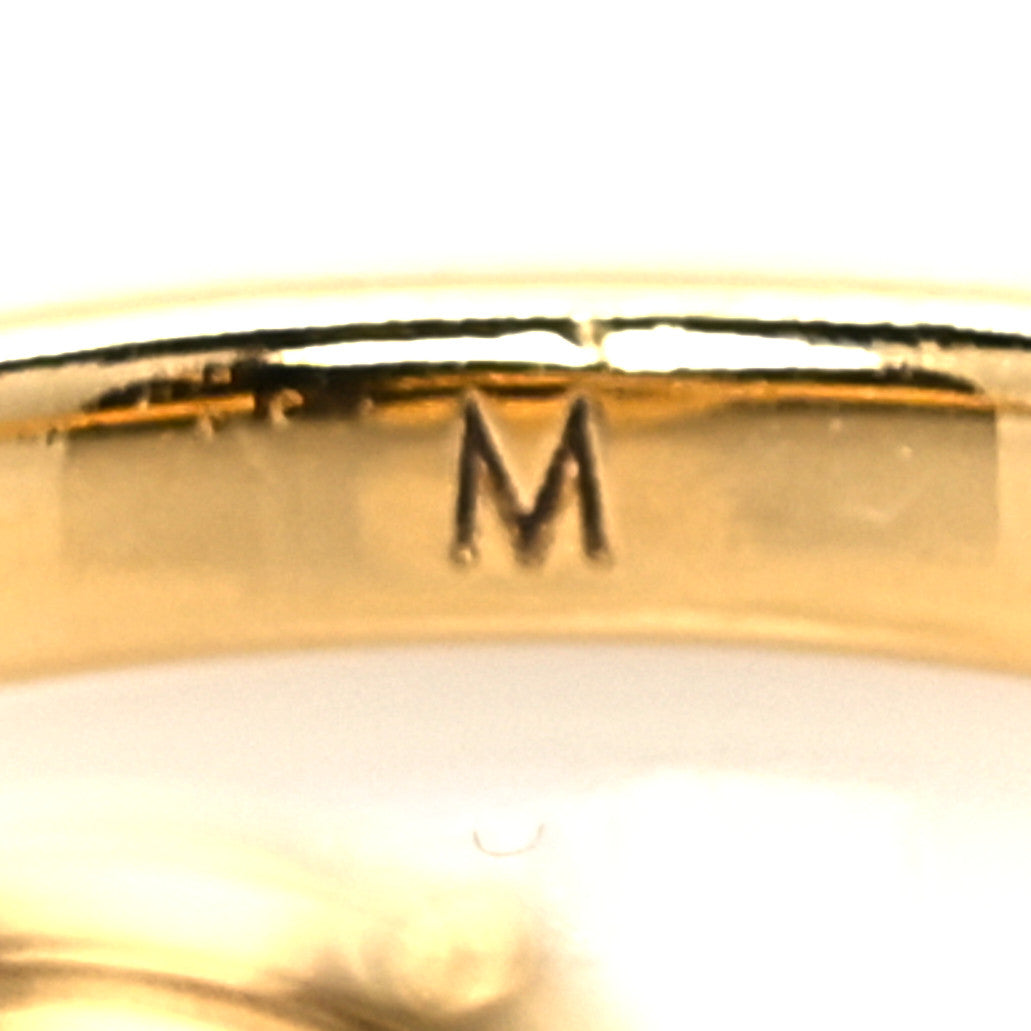 LV And Me Letter C Ring M Gold
