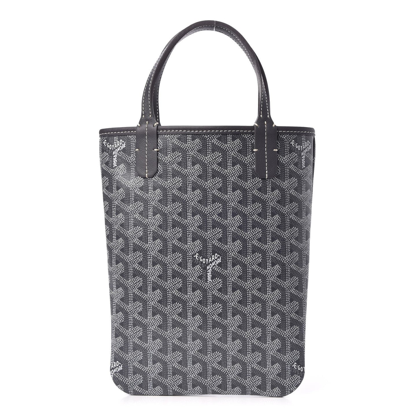 Goyardine Poitiers Tote Gray