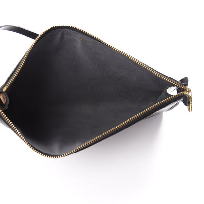 Louis Vuitton Epi Pochette Accessories 24 Black 4 of 8