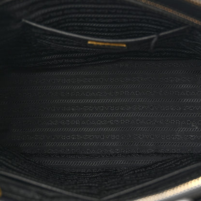 Prada Saffiano Lux Medium Double Zip Tote Black 5 of 21
