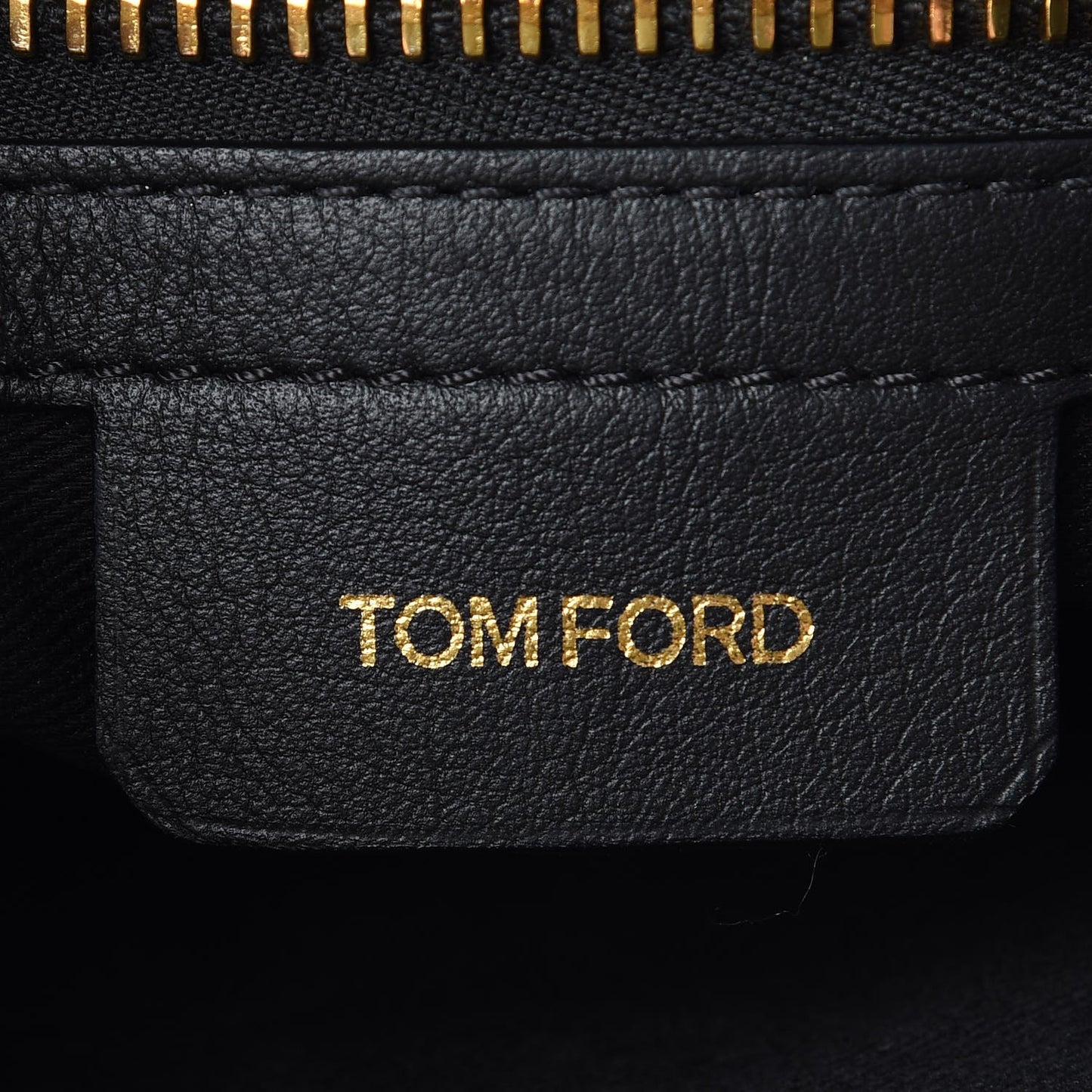 Calfskin Triple Zip Crossbody Bag Black