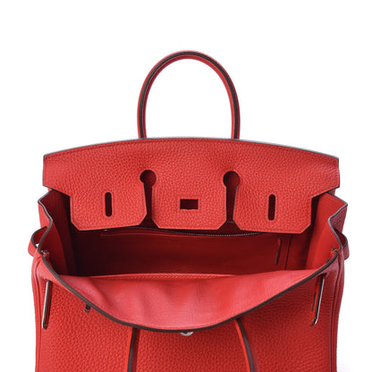 Hermes Togo Birkin 25 Rouge De Coeur 13 of 31