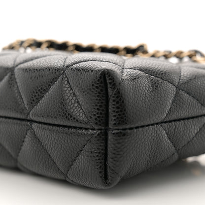 Chanel Caviar Quilted Classic Clutch Tote With Chain Black 10 of 11