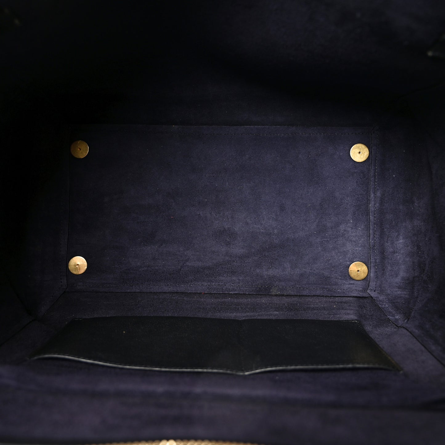 Grained Calfskin Small Belt Bag Black