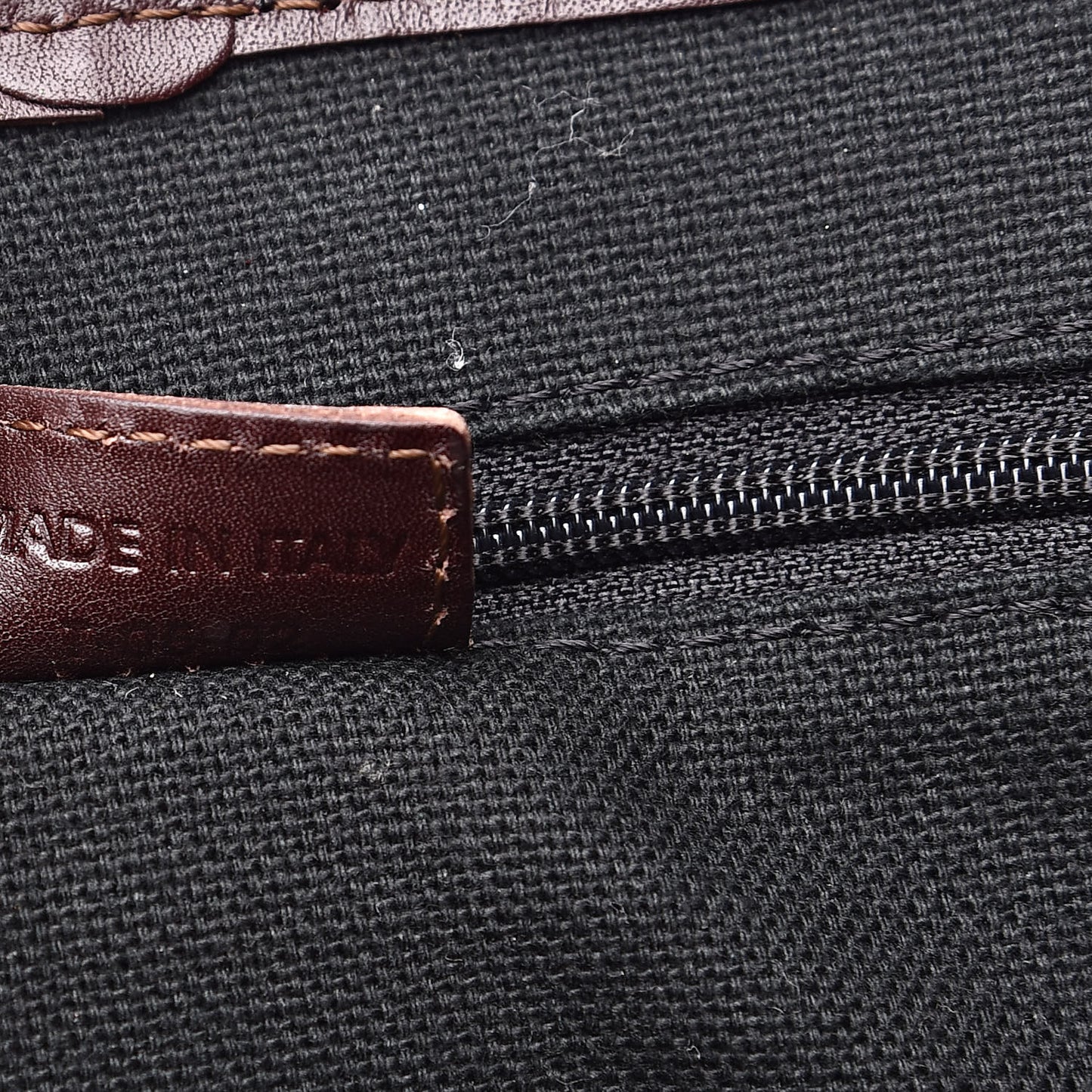 Haymarket Check Buckle Satchel Chocolate