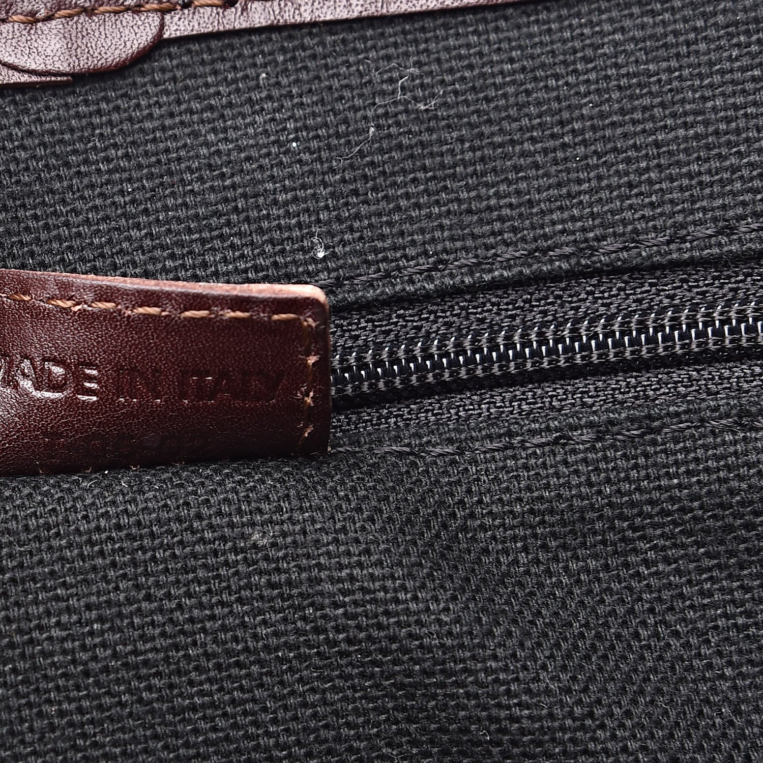 Burberry Haymarket Check Buckle Satchel Chocolate 7 of 12