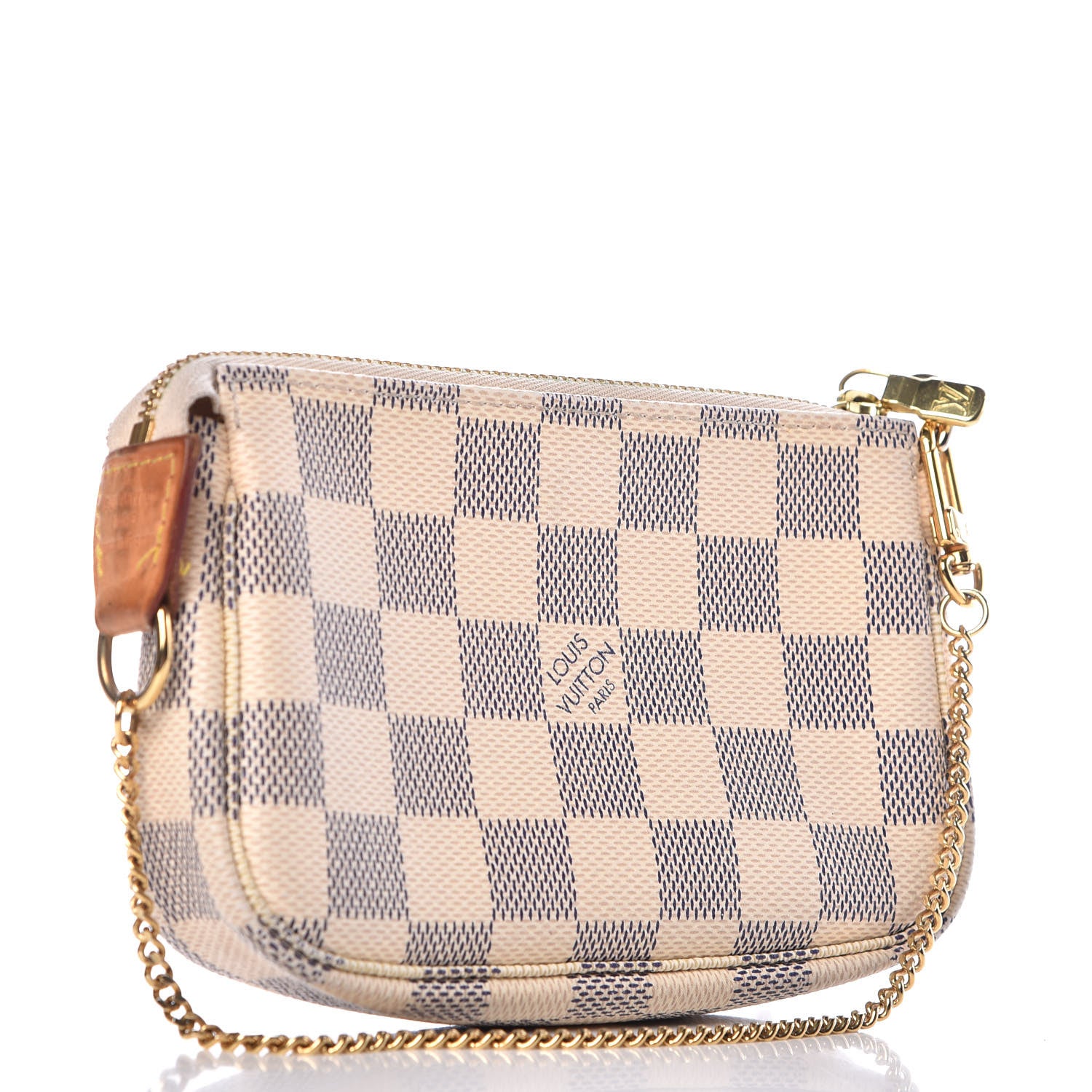 Louis Vuitton Damier Azur Mini Pochette Accessories 3 of 10