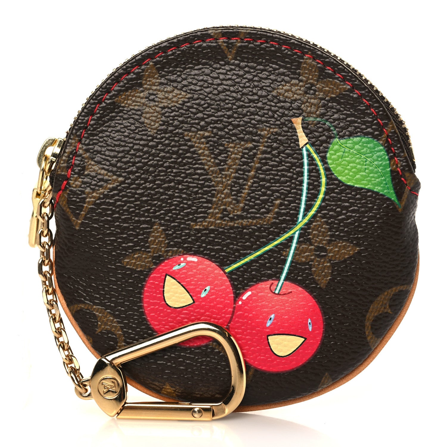 Louis Vuitton Monogram Cerises Round Coin Purse 1 of 7
