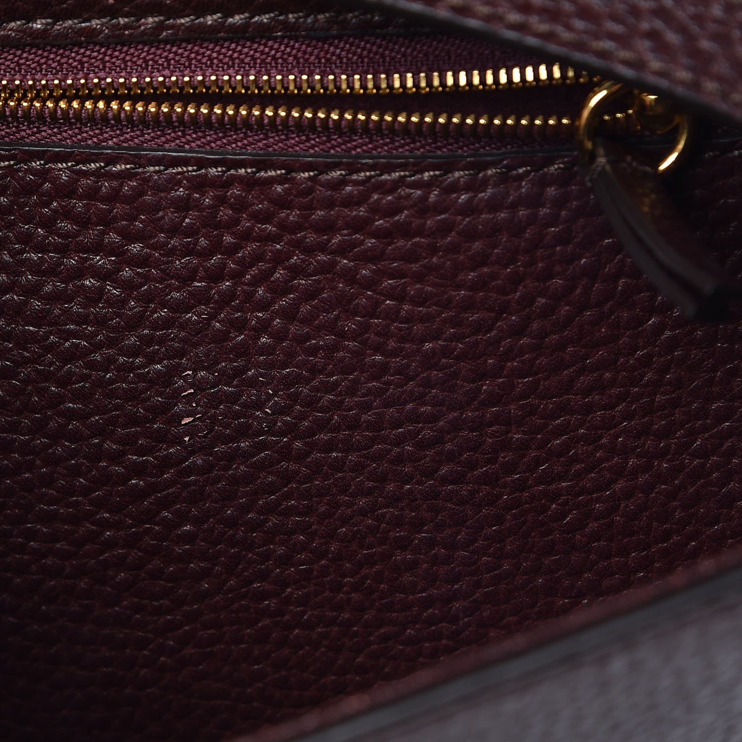 Mulberry Classic Grain Calfskin Mini Bayswater Backpack Oxblood 7 of 13