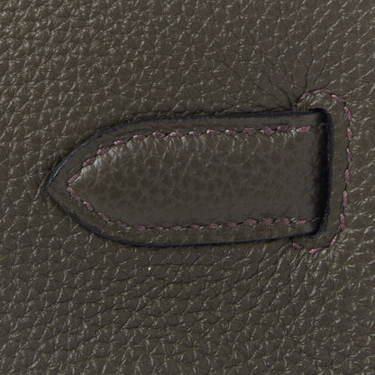 Hermes Togo Birkin 30 Vert De Gris 9 of 31