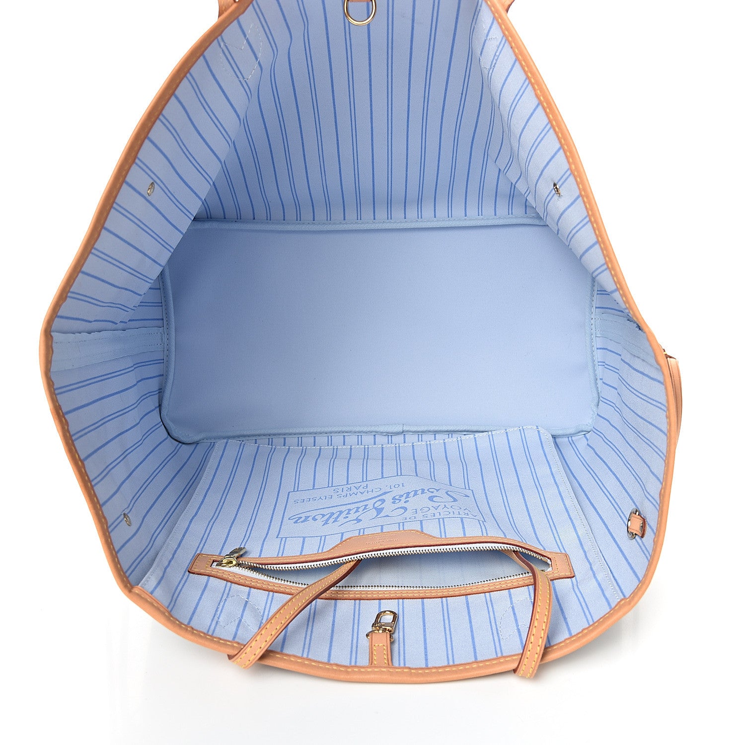 Louis Vuitton Monogram Saint Moritz Neverfull GM 4 of 9