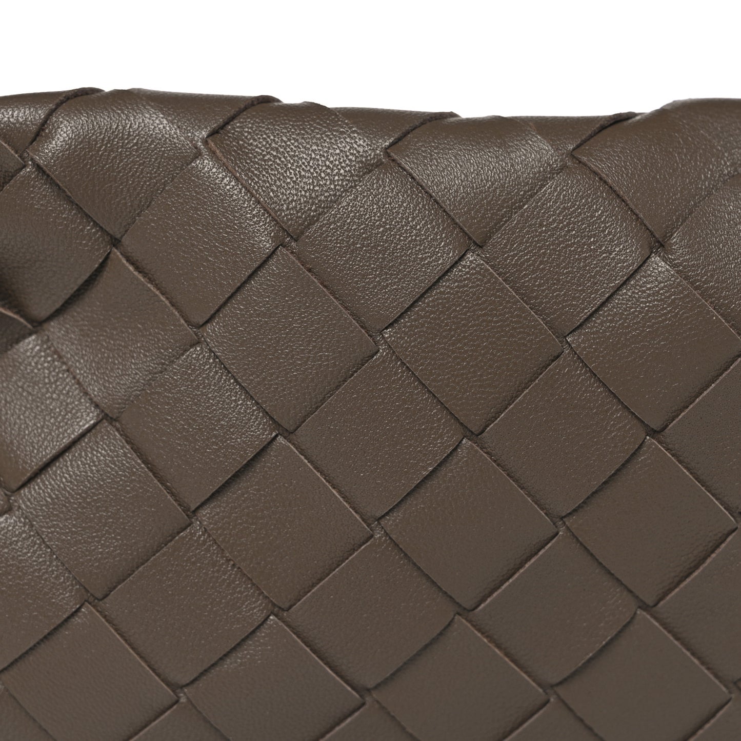 Nappa Intrecciato Mini Jodie Dark Taupe