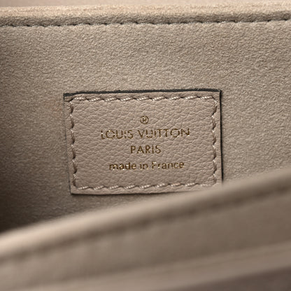 Louis Vuitton Grained Calfskin Lockme Oxford Greige 6 of 10