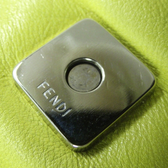 Fendi Lambskin Mini Baguette Yellow 13 of 13