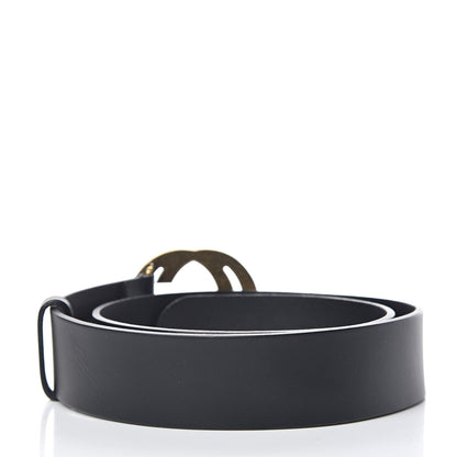 Gucci Calfskin Studded Interlocking G Belt 80 32 Black 3 of 6