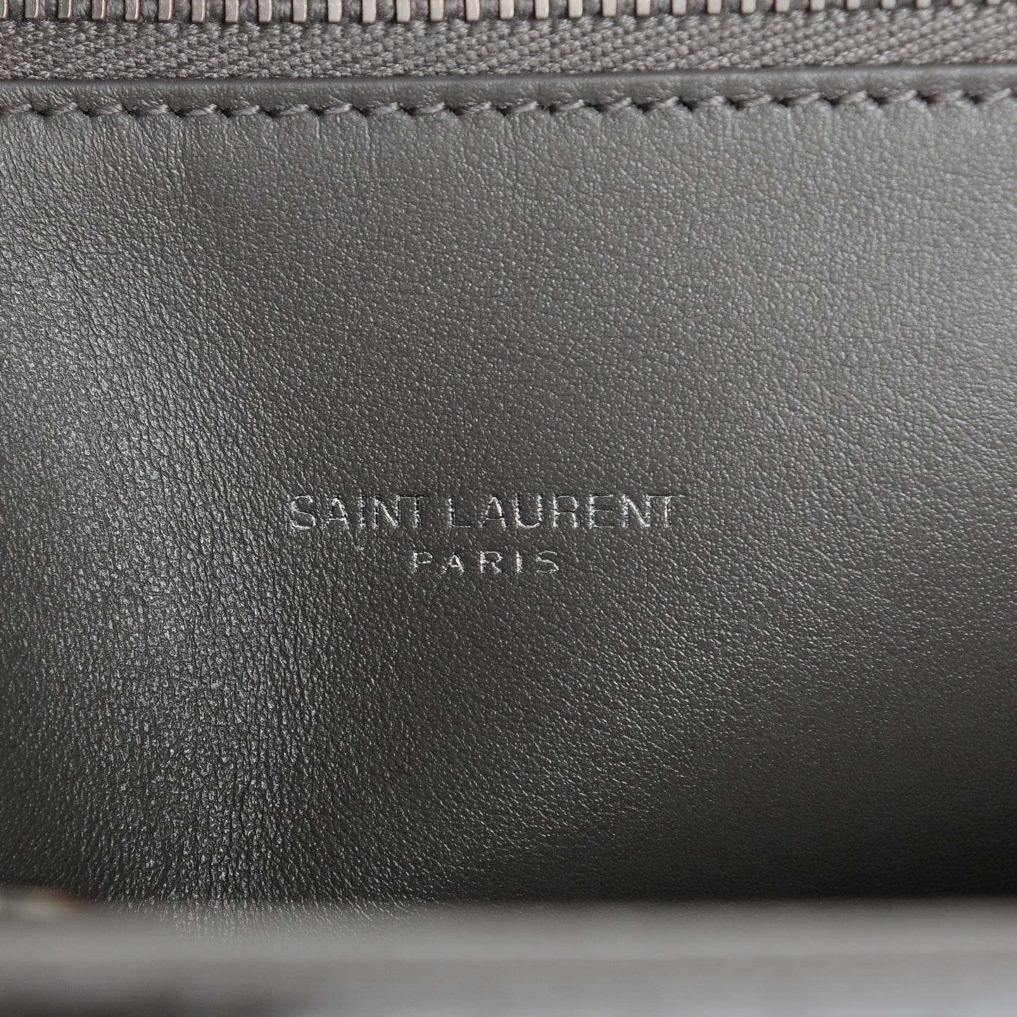 Calfskin Crocodile Embossed Small Sac De Jour Fog