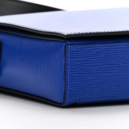 Louis Vuitton Epi Box Messenger Blue 8 of 9