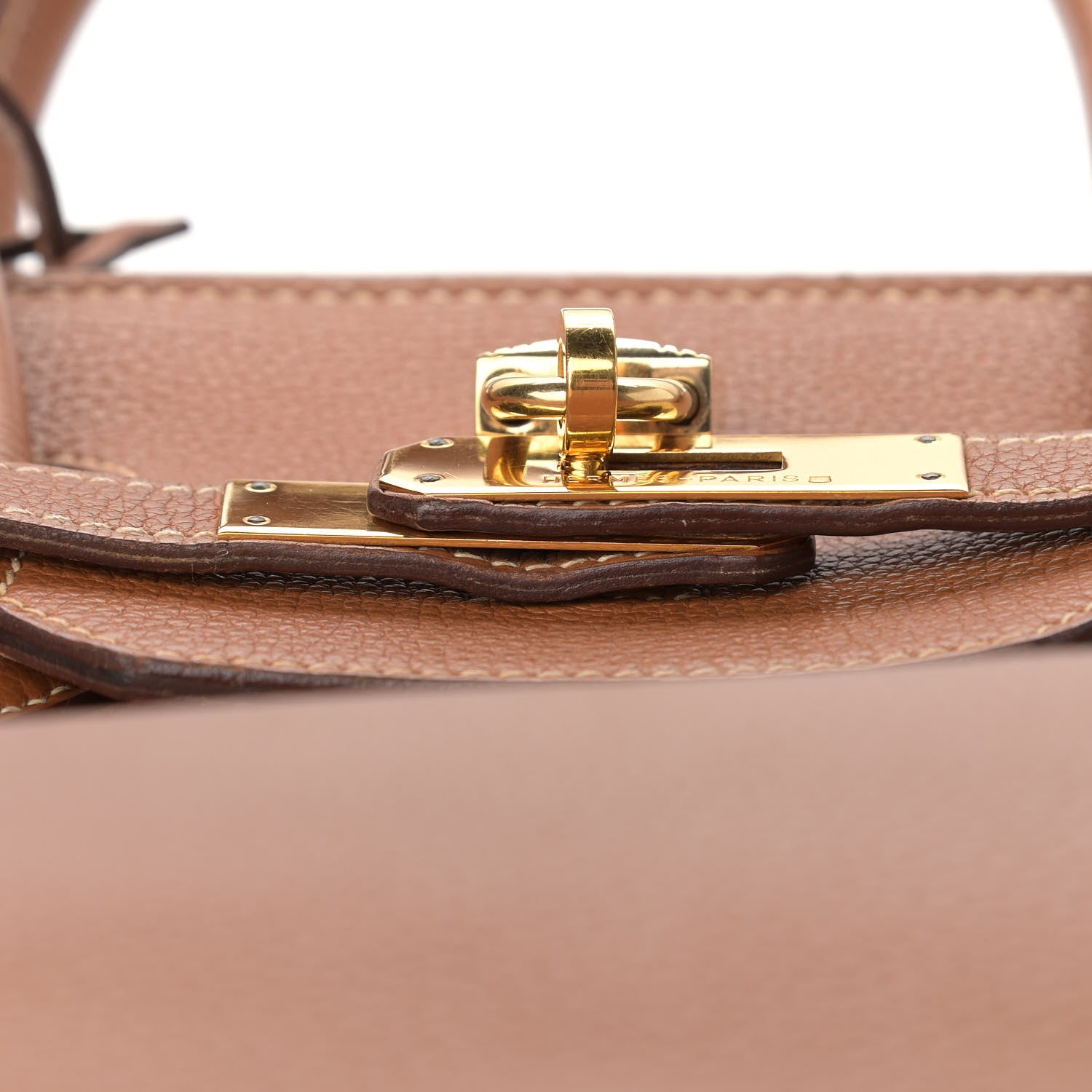 Hermes Taurillon Clemence Birkin 35 Gold 26 of 40