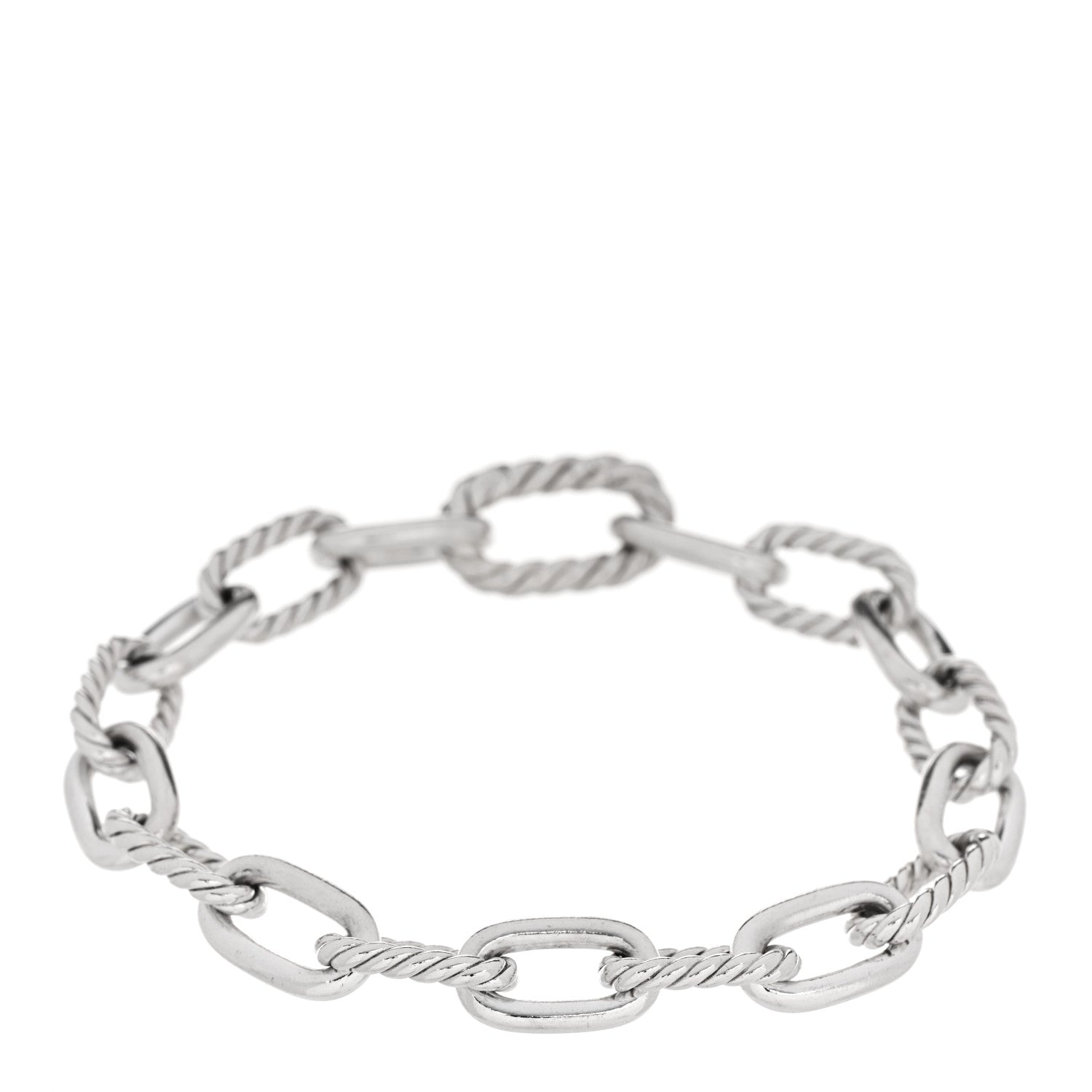 David Yurman Sterling Silver 8.5mm Madison Chain Bracelet 1 of 3