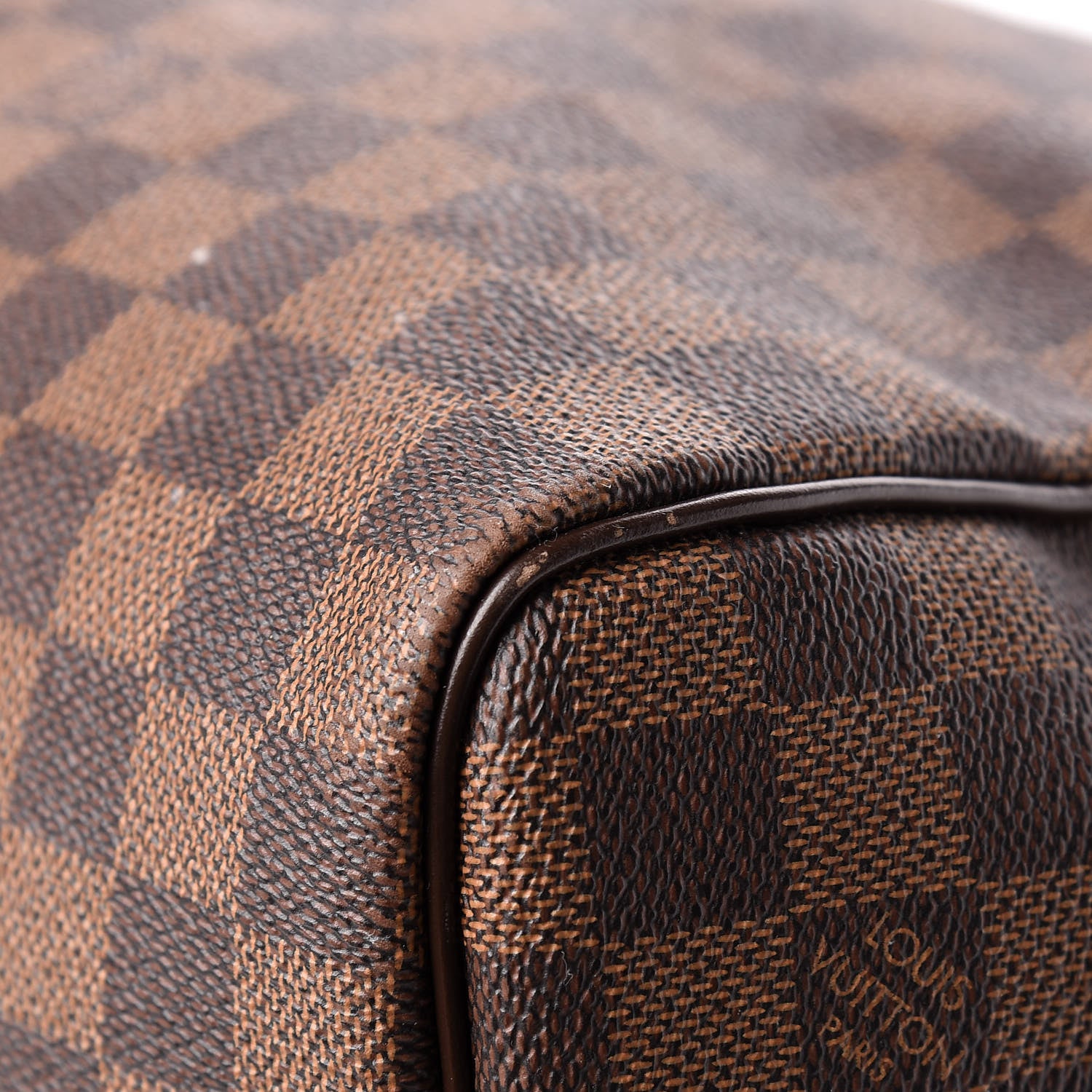 Louis Vuitton Damier Ebene Keepall Bandouliere 55 10 of 26