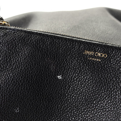 Jimmy Choo Grainy Calfskin Nine2Five East West Tote Black 13 of 14