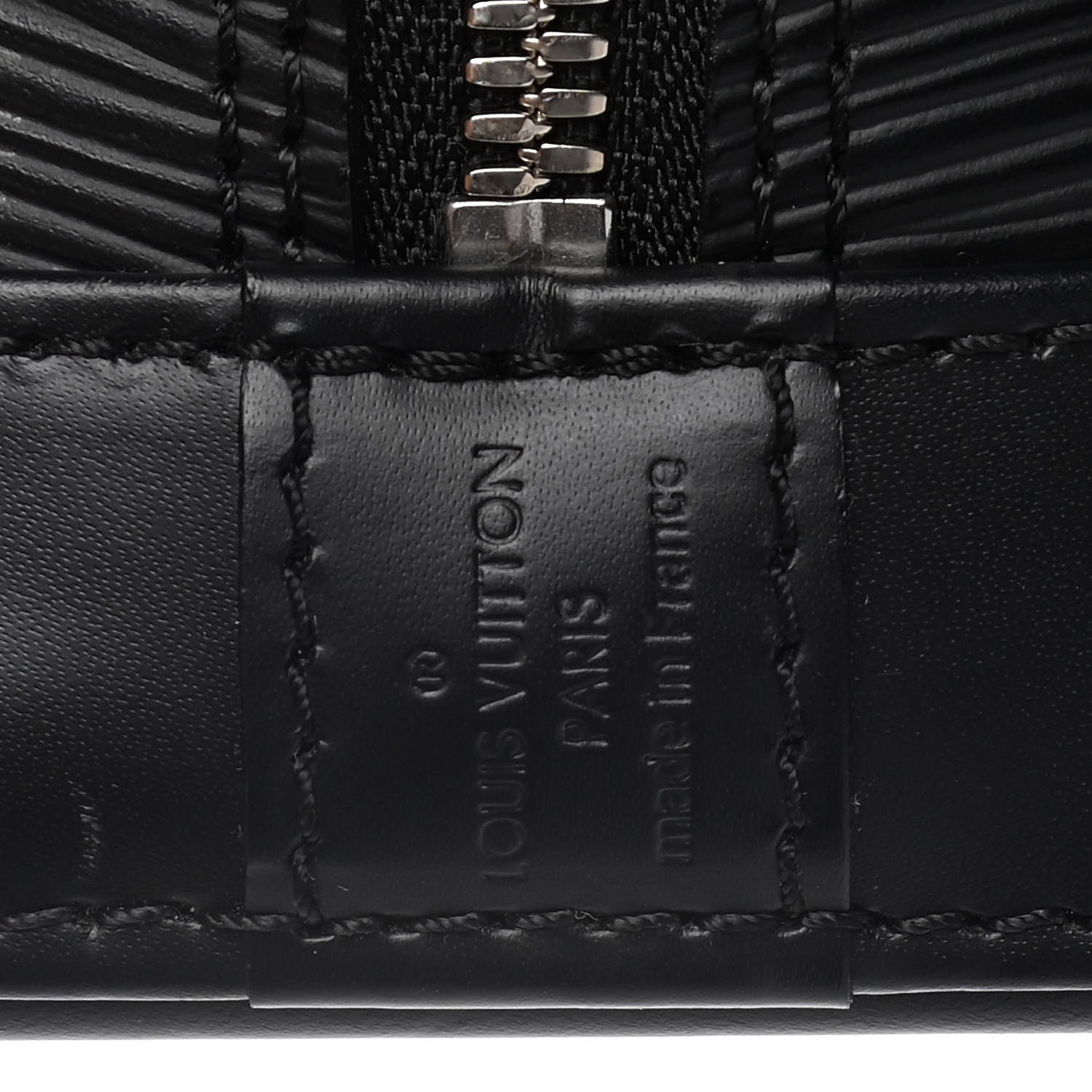 Louis Vuitton Epi Alma BB Black 11 of 19