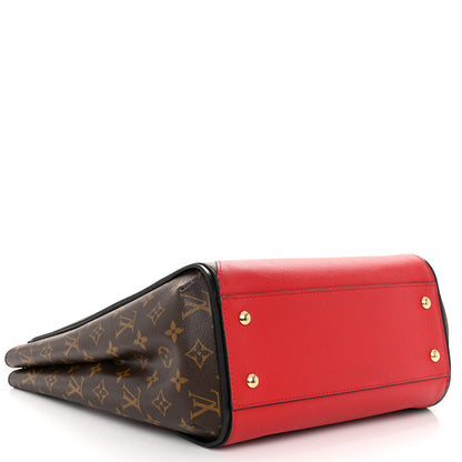 Louis Vuitton Calfskin Monogram Kimono Tote Cherry 4 of 10