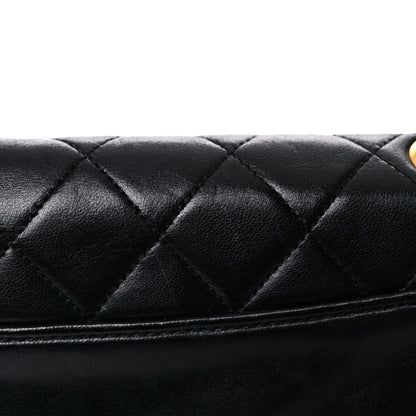 Chanel Lambskin Quilted Medium Single Flap Black 19 of 22