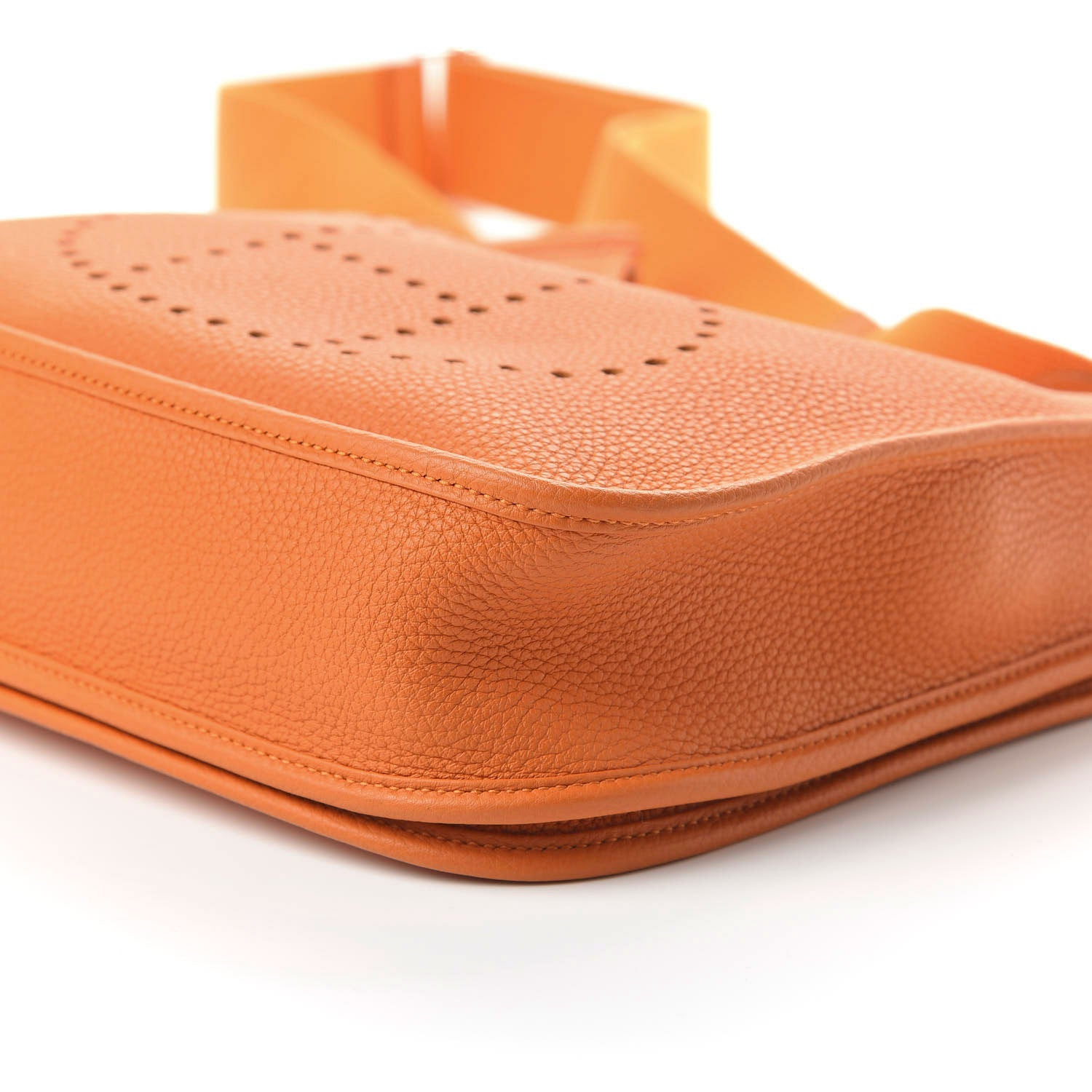 Hermes Togo Evelyne III PM Orange 7 of 9