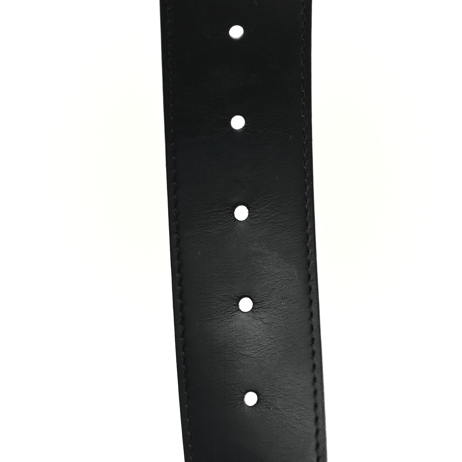 Louis Vuitton Monogram Eclipse Taigarama 40mm LV Initiales Reversible Belt 85 34 Black 4 of 5