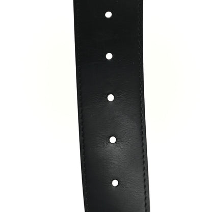 Louis Vuitton Monogram Eclipse Taigarama 40mm LV Initiales Reversible Belt 85 34 Black 4 of 5